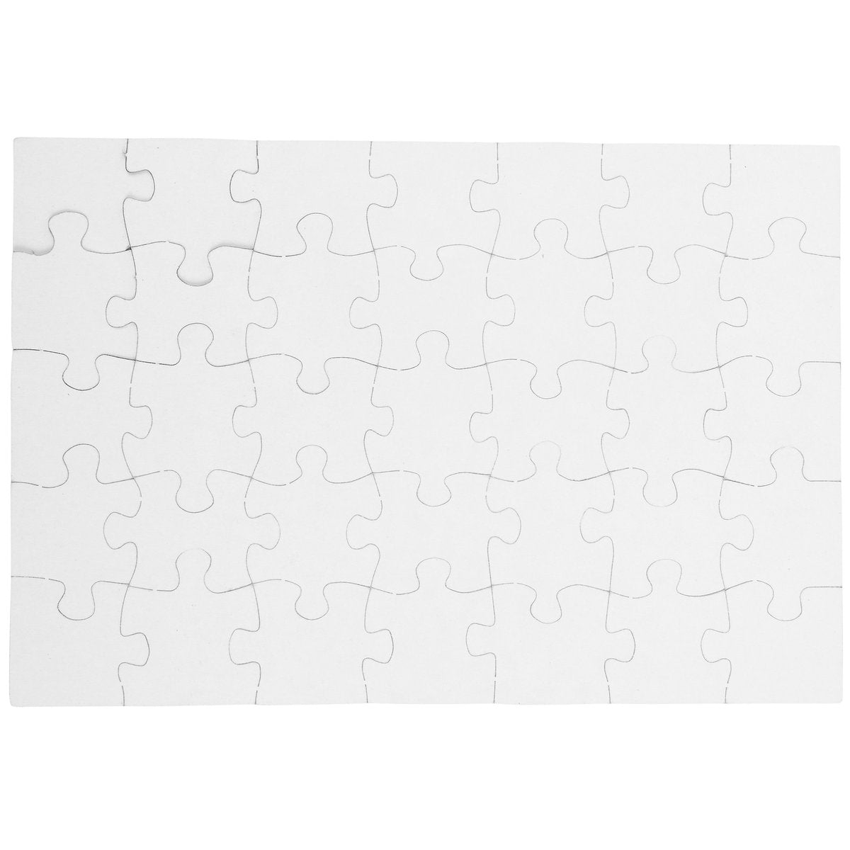 Vintage Easter Bunny Lamb 35-Piece Puzzle Greeting Card with Kraft Envelope