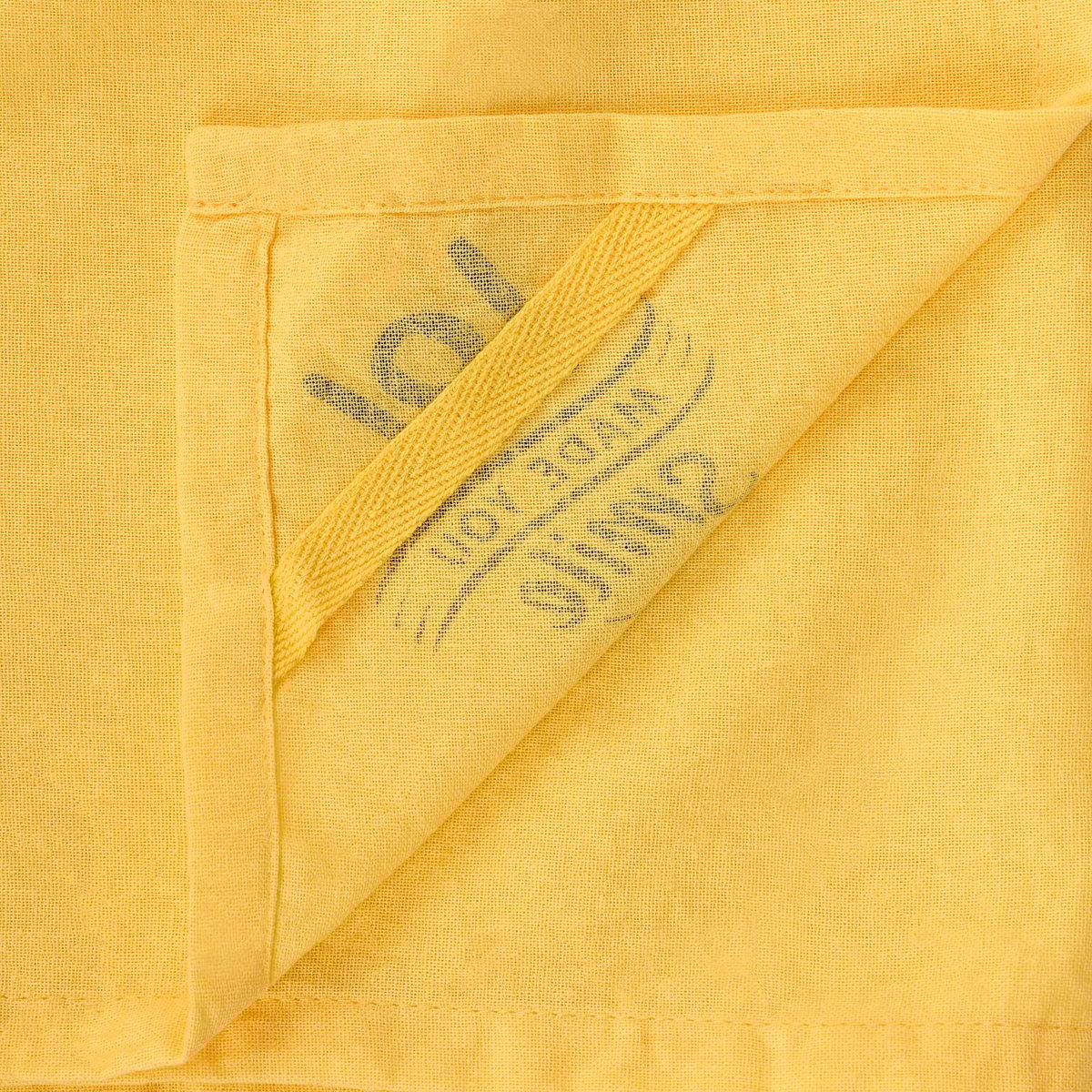 Humorous Garden Vegetables Kitchen Towel: Sassy Cotton Sentiment, Machine Washable