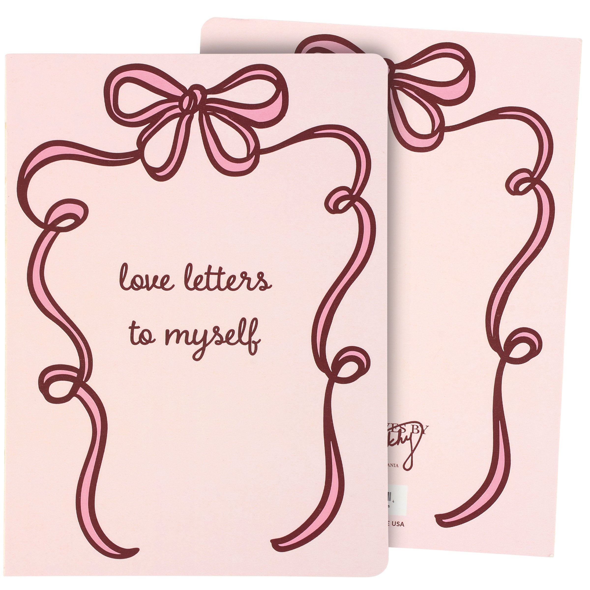 Charming 'Love Letters To Myself' Journal - 160 Lined Pages for Self-Reflection