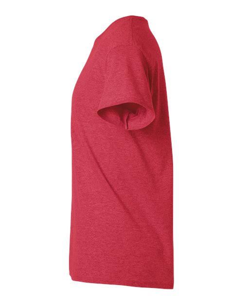 Gildan Unisex Light Cotton T-Shirt 3000 - Heather Red