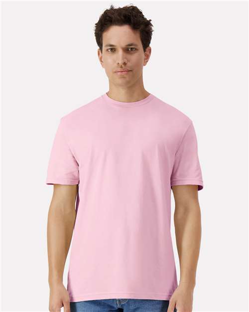 Gildan Unisex Light Cotton T-Shirt 3000 - Light Pink