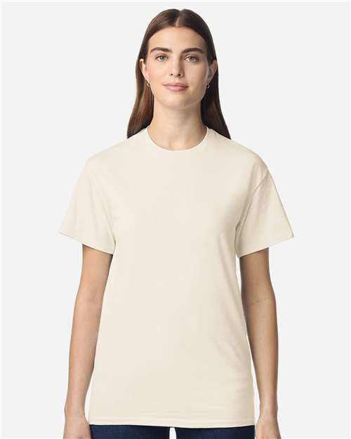 Gildan Unisex Light Cotton T-Shirt 3000 - Natural