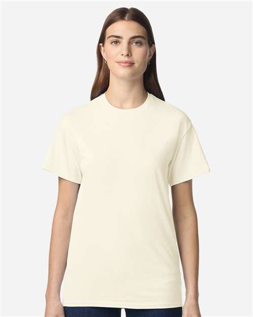 Gildan Unisex Light Cotton T-Shirt 3000 - Off White