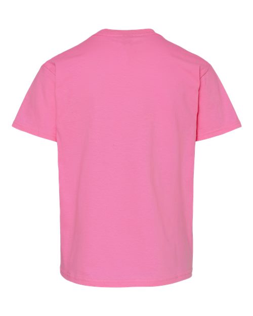 Gildan Youth Light Cotton T-Shirt 3000B - Azalea