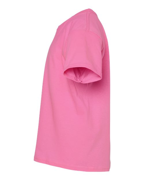 Gildan Youth Light Cotton T-Shirt 3000B - Azalea