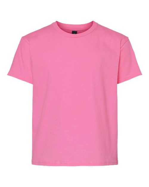 Gildan Youth Light Cotton T-Shirt 3000B - Azalea
