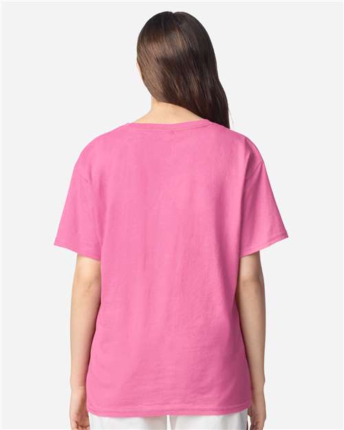 Gildan Youth Light Cotton T-Shirt 3000B - Azalea