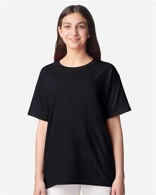 Gildan Youth Light Cotton T-Shirt 3000B - Black