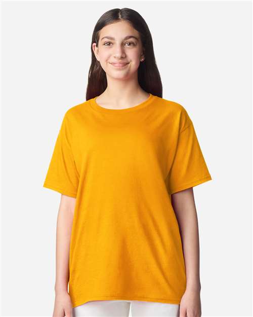 Gildan Youth Light Cotton T-Shirt 3000B - Gold