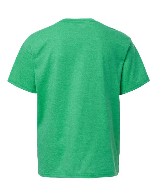 Gildan Youth Light Cotton T-Shirt 3000B - Heather Irish Green