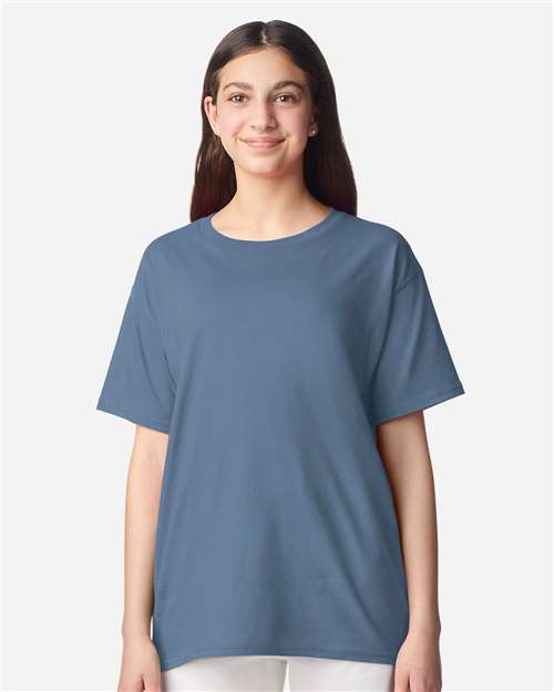 Gildan Youth Light Cotton T-Shirt 3000B - Indigo Blue