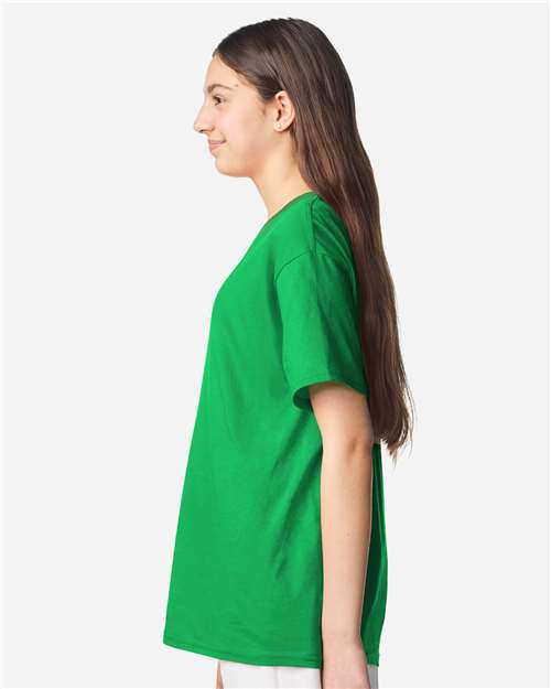 Gildan Youth Light Cotton T-Shirt 3000B - Irish Green