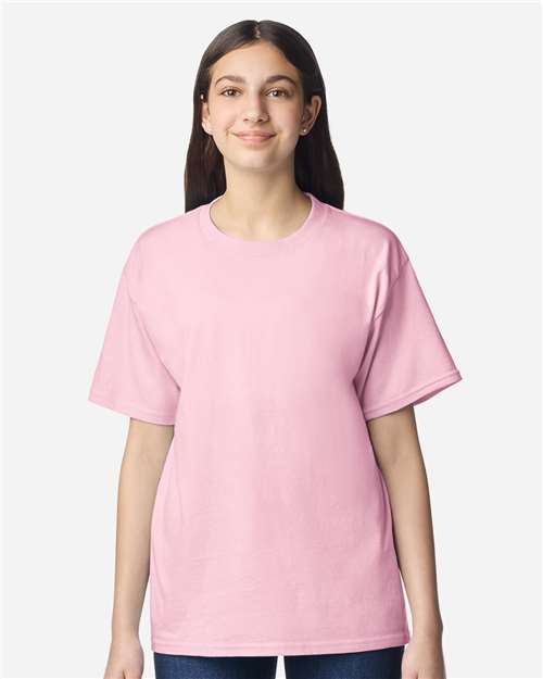 Gildan Youth Light Cotton T-Shirt 3000B - Light Pink