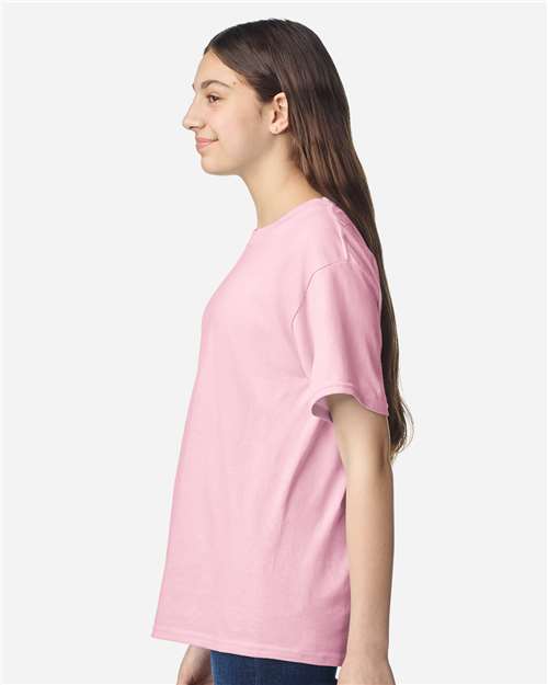 Gildan Youth Light Cotton T-Shirt 3000B - Light Pink