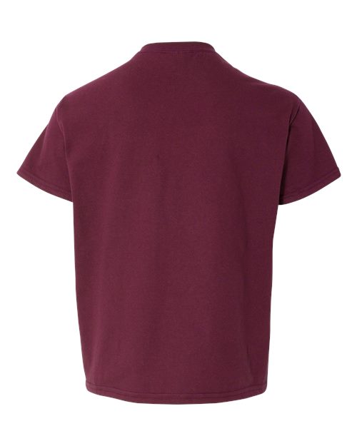 Gildan Youth Light Cotton T-Shirt 3000B - Maroon