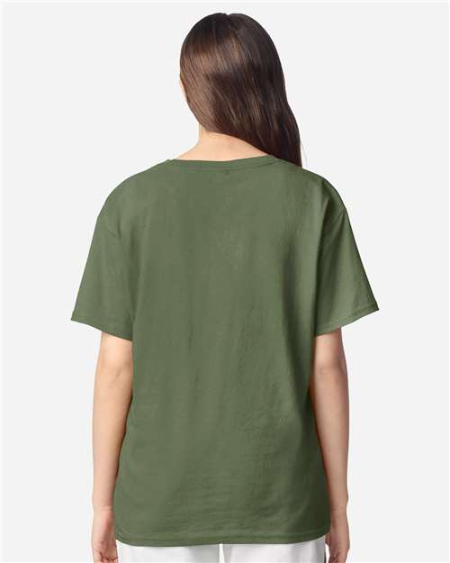 Gildan Youth Light Cotton T-Shirt 3000B - Military Green