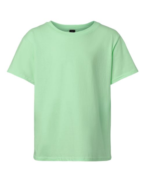 Gildan Youth Light Cotton T-Shirt 3000B - Mint Green
