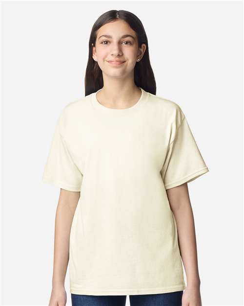 Gildan Youth Light Cotton T-Shirt 3000B - Off White