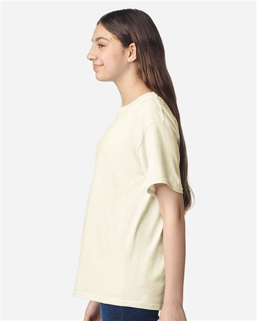 Gildan Youth Light Cotton T-Shirt 3000B - Off White