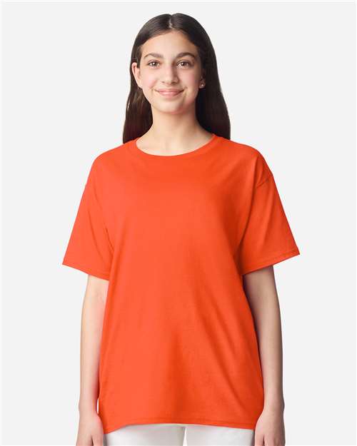 Gildan Youth Light Cotton T-Shirt 3000B - Orange