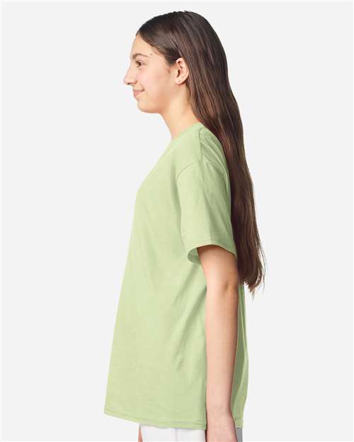 Gildan Youth Light Cotton T-Shirt 3000B - Pistachio