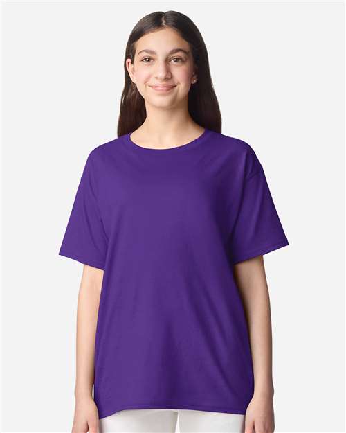 Gildan Youth Light Cotton T-Shirt 3000B - Purple