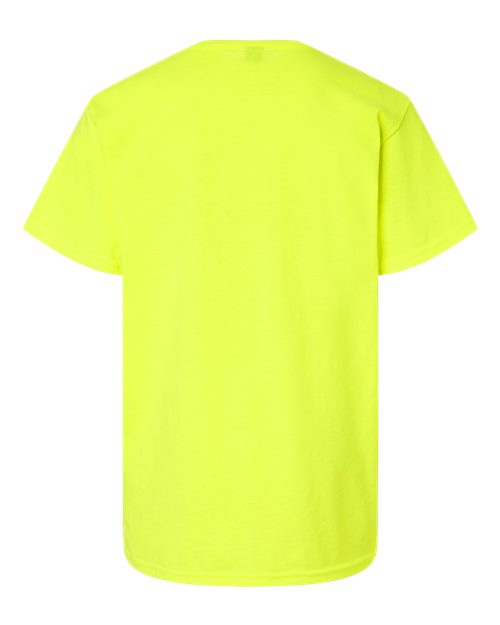 Gildan Youth Light Cotton T-Shirt 3000B - Safety Green