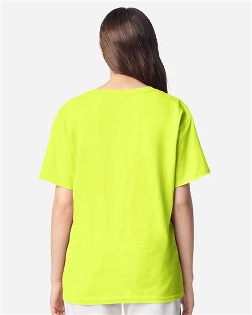 Gildan Youth Light Cotton T-Shirt 3000B - Safety Green