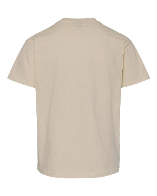 Gildan Youth Light Cotton T-Shirt 3000B - Sand