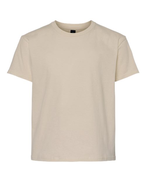 Gildan Youth Light Cotton T-Shirt 3000B - Sand