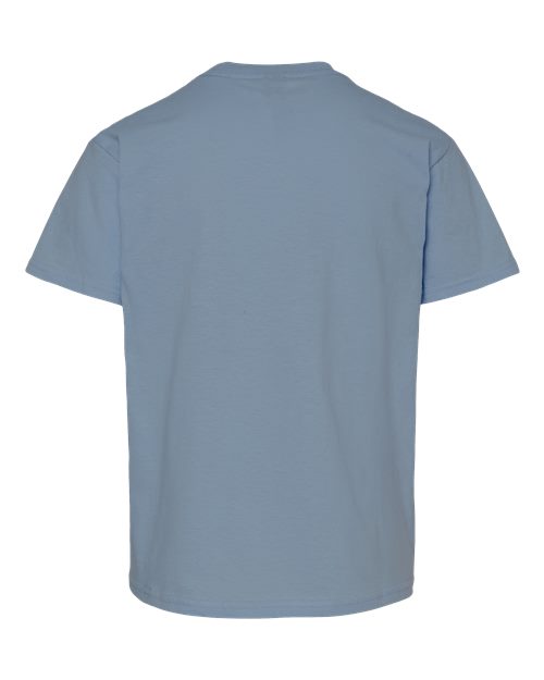 Gildan Youth Light Cotton T-Shirt 3000B - Stone Blue