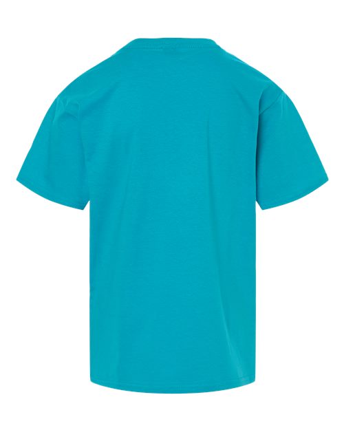 Gildan Youth Light Cotton T-Shirt 3000B - Tropical Blue