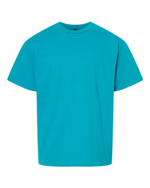 Gildan Youth Light Cotton T-Shirt 3000B - Tropical Blue