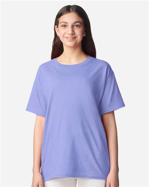 Gildan Youth Light Cotton T-Shirt 3000B - Violet