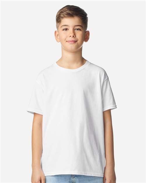 Gildan Youth Light Cotton T-Shirt 3000B - White