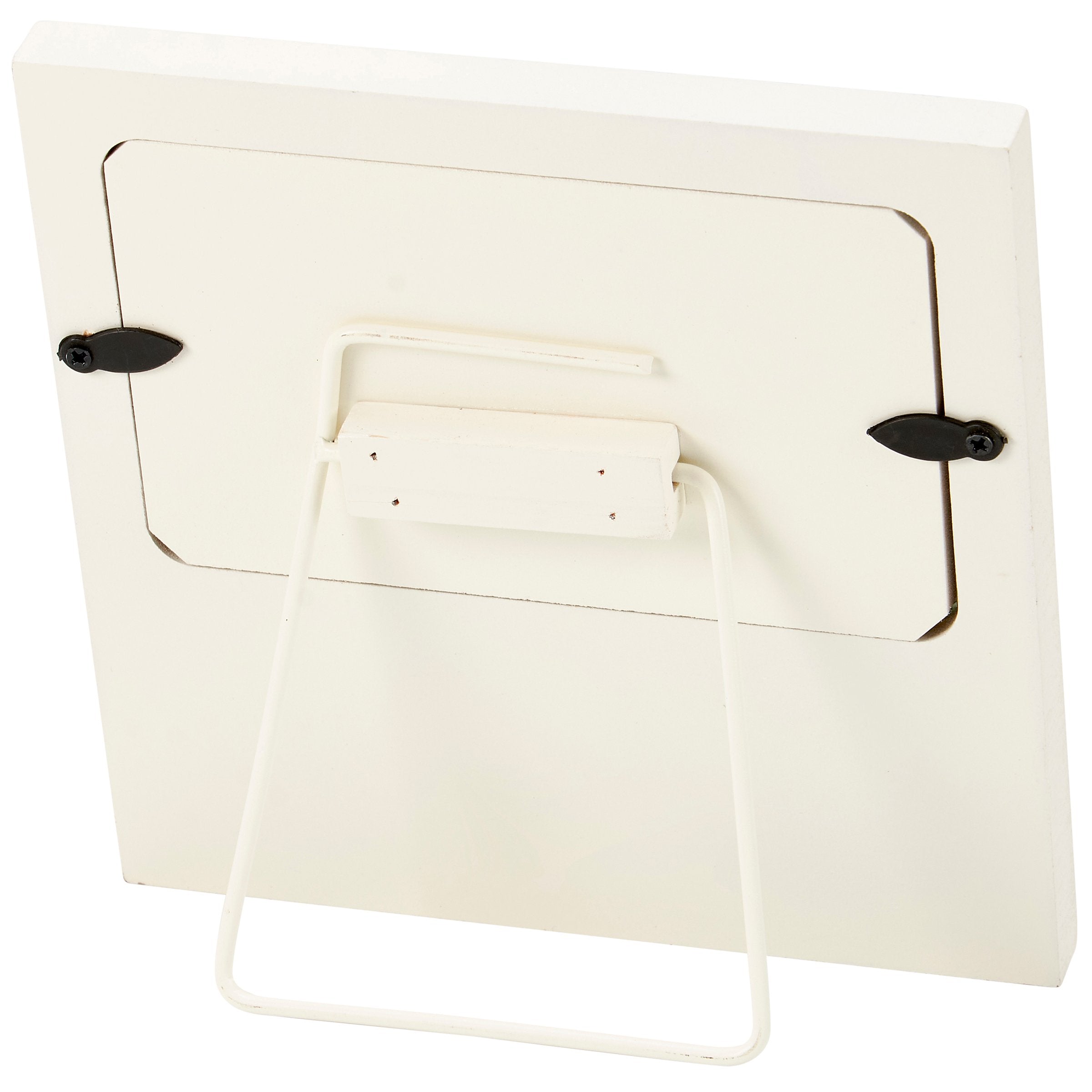 Charming Wooden Cat Photo Frame: 'Love & A Cat' Paw Print Design