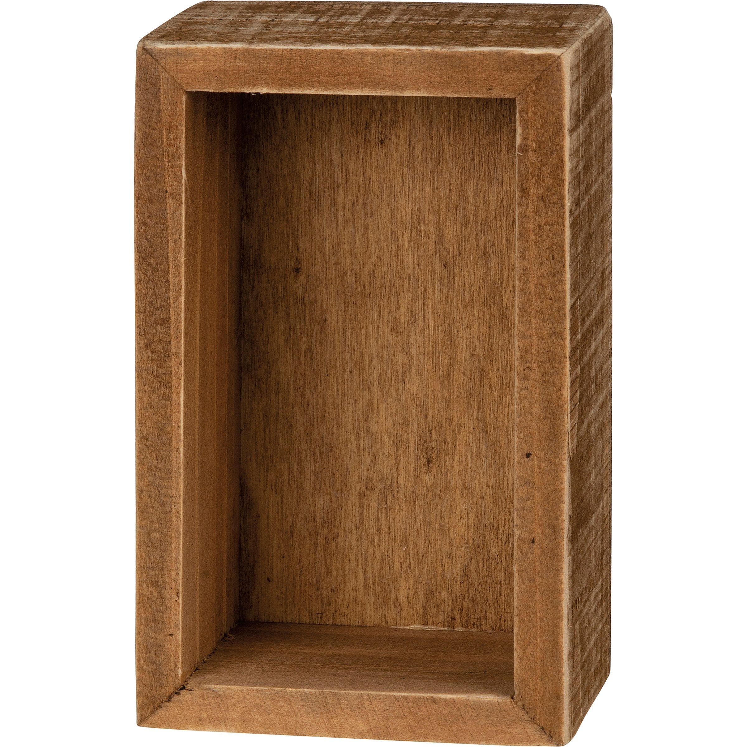 Humorous Rustic Wood Dog Box Sign for Pet Lovers Home Decor