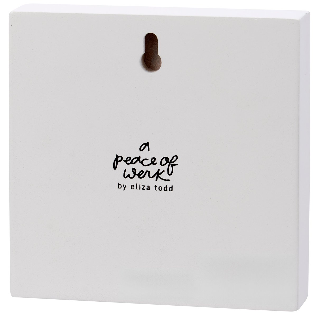 Charming Floral Wood Block Sign: 'Love You More' Decorative Home Accent by Eliza Todd