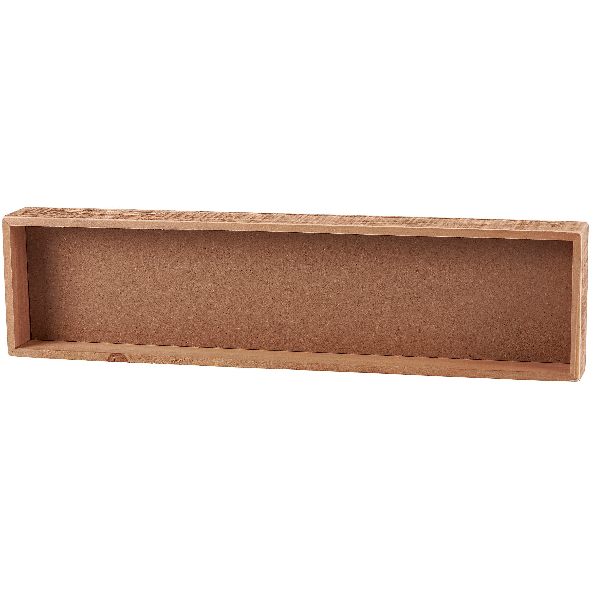 Charming Wood Box Sign: 'Served Daily Coffee & Alcohol' Chalkboard Style Decor