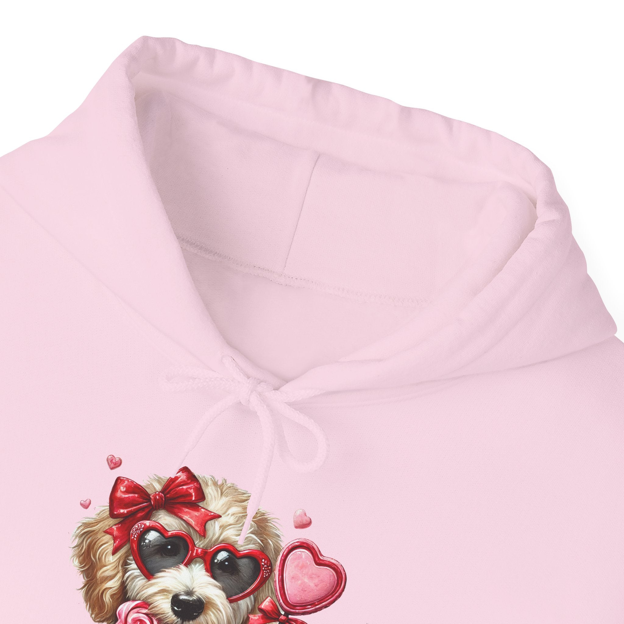 Hooded Sweatshirt - My Dog is My Valentine