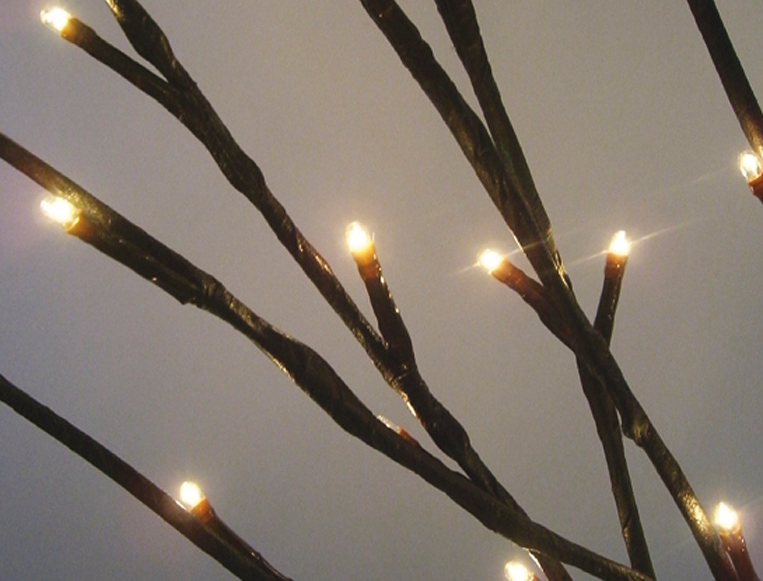 Enchanting 19.75-inch Battery Operated Willow Twig with 60 Warm LED Lights
