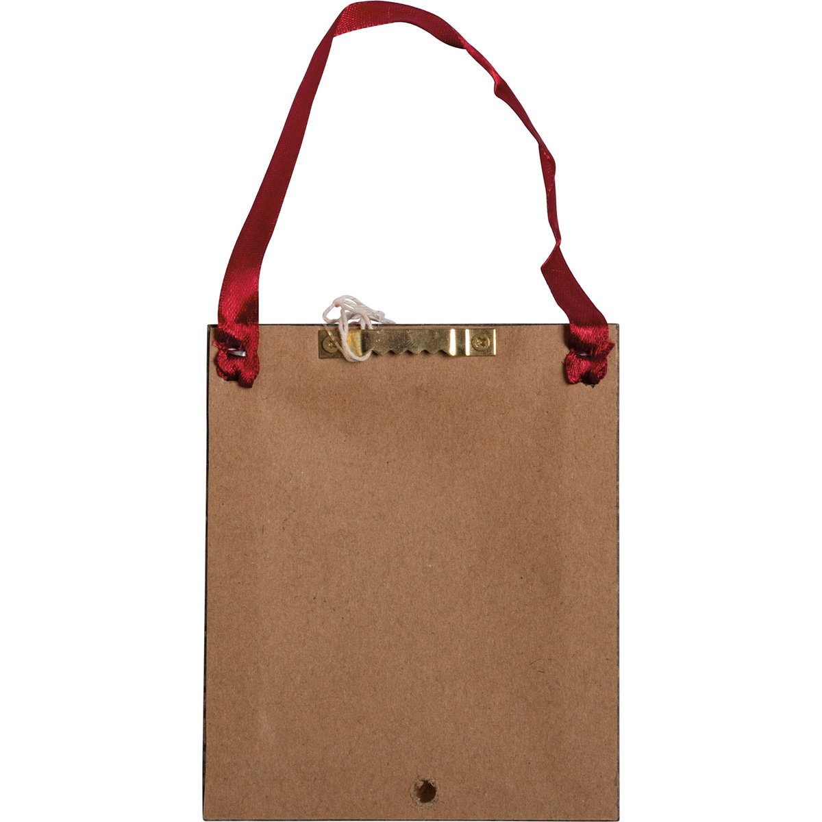 Charming Christmas Stitchery Set: 'Be Merry Believe Peace Joy' Framed Canvas Decor