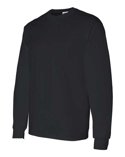 Gildan Unisex Heavy Cotton™ Long Sleeve T-Shirt 5400 - Black