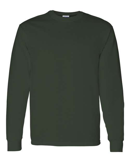 Gildan Unisex Heavy Cotton™ Long Sleeve T-Shirt 5400 - Forest