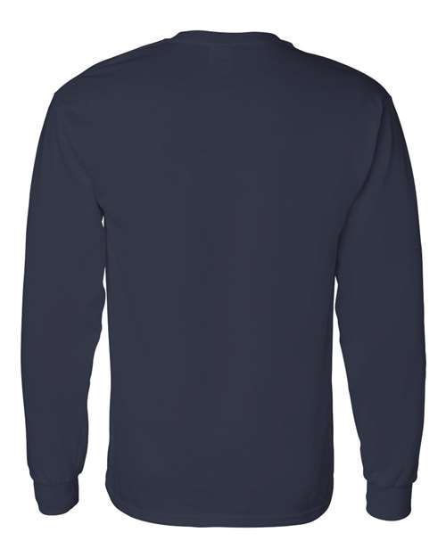 Gildan Unisex Heavy Cotton™ Long Sleeve T-Shirt 5400 - Navy