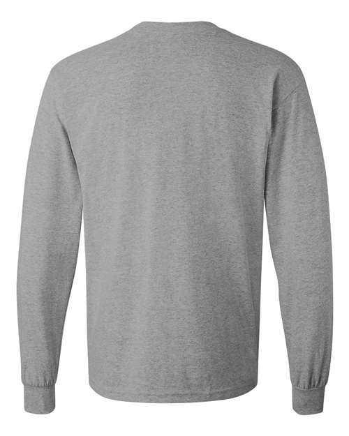 Gildan Unisex Heavy Cotton™ Long Sleeve T-Shirt 5400 - Sport Grey