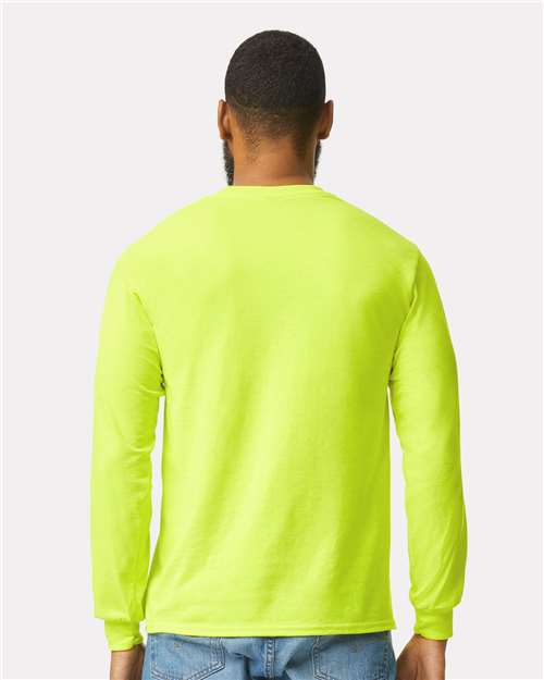 Gildan Unisex Ultra Cotton® Long Sleeve Pocket T-Shirt 2410