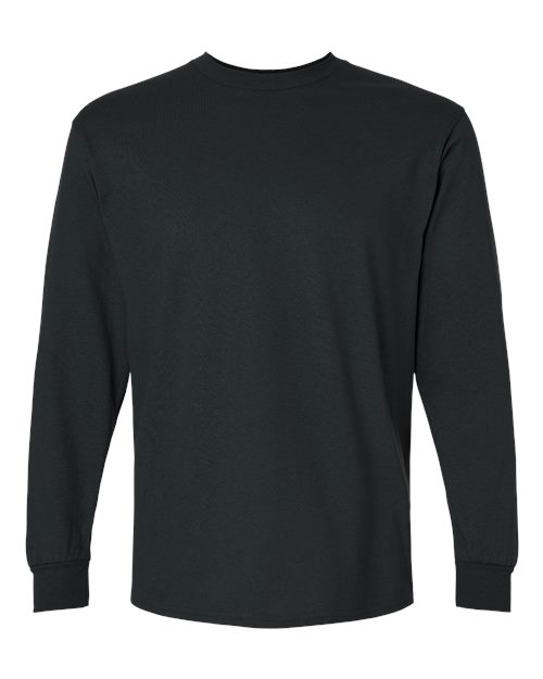 Gildan Unisex Ultra Cotton® Long Sleeve T-Shirt 2400 - Black