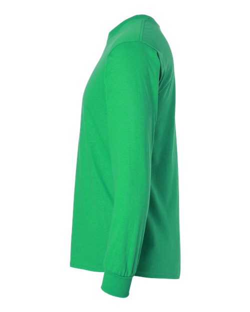 Gildan Unisex Ultra Cotton® Long Sleeve T-Shirt 2400 - Irish Green