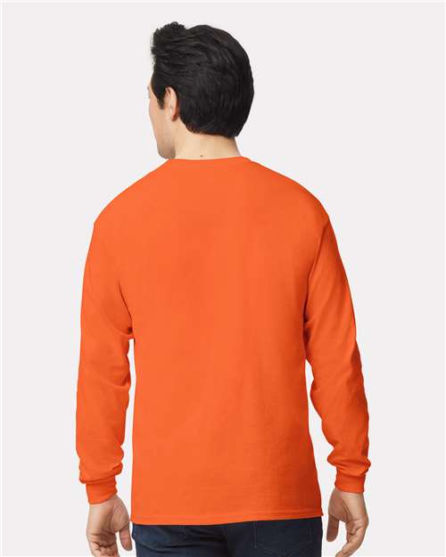 Gildan Unisex Ultra Cotton® Long Sleeve T-Shirt 2400 - Orange